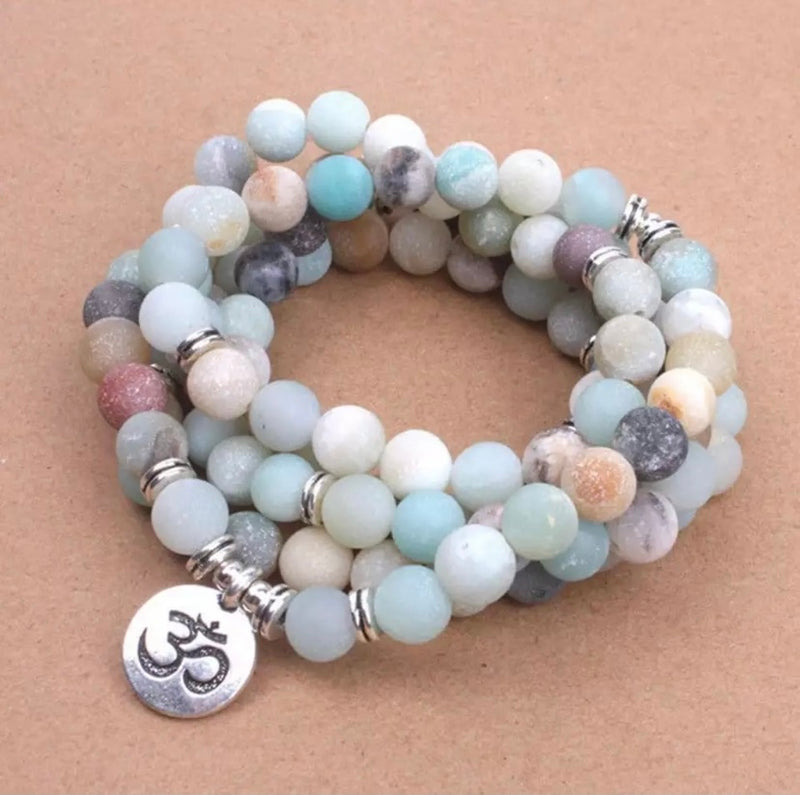 Amazonite Beaded Necklace/ Bracelet